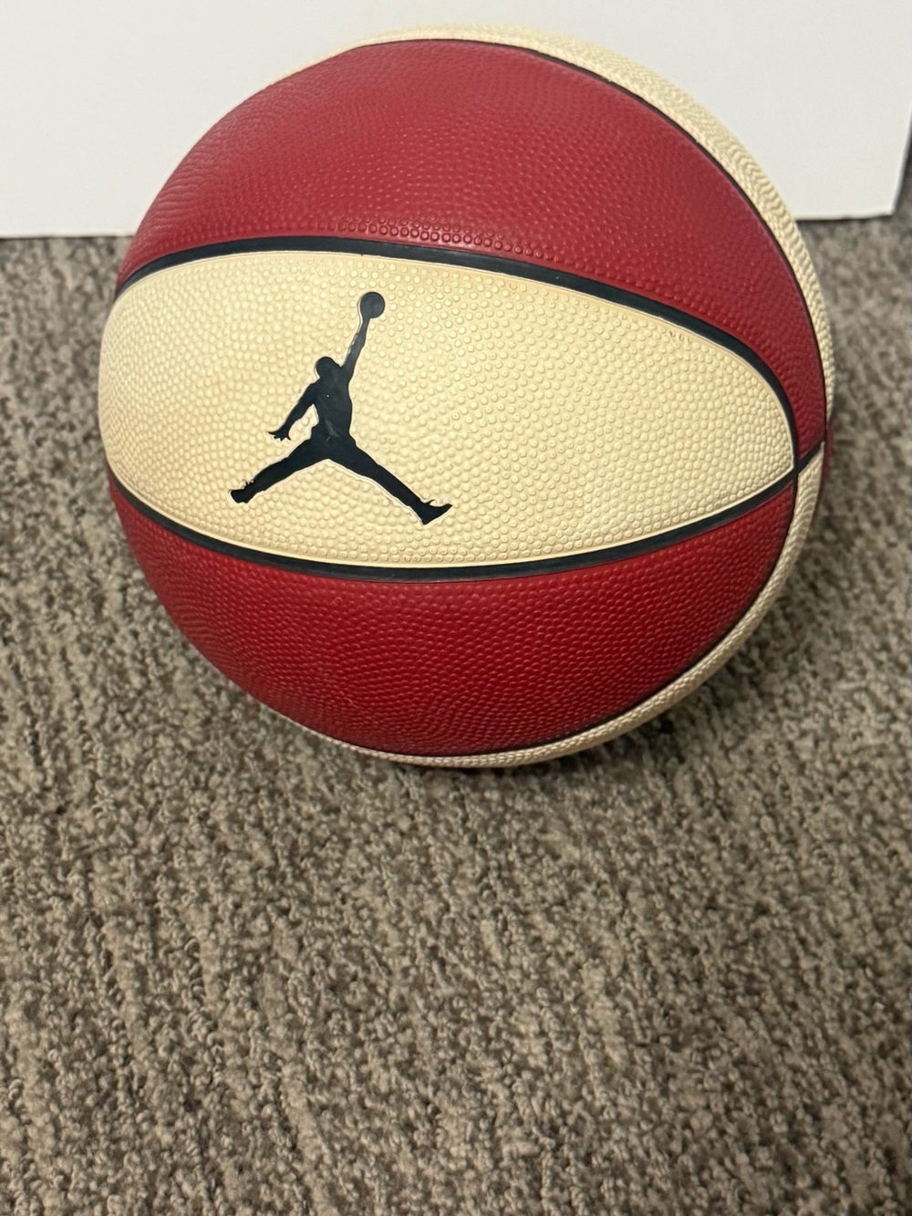 Jordan Red & Cream Jumpman Outdoor Basketball Youth